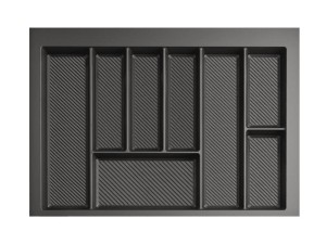 Wkład szufladowy MAX "70" GRAFIT gł. 450-500mm