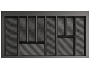 Wkład szufladowy MAX "90" GRAFIT gł. 450-500mm