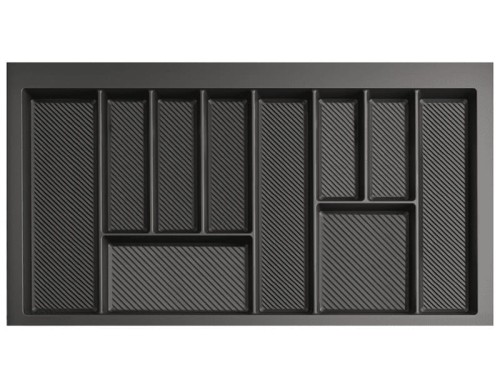 Wkład szufladowy MAX "90" GRAFIT gł. 450-500mm