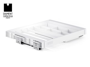 ATM - WB-664-600 P1 Wieszak na spodnie + organizer Biały