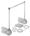 HAFELE- Pantograf elektryczny 30kg 600-900mm szary/chrom