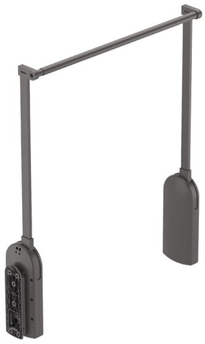 HAFELE- Pantograf elektryczny 17kg 750-1200mm brąz/brąz (centralny)