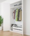 HAFELE- Pantograf elektryczny 30kg 600-900mm szary/chrom