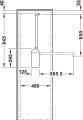 HAFELE- Pantograf elektryczny 17kg 750-1200mm