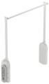 HAFELE- Pantograf elektryczny 17kg 750-1200mm biały/biały (centralny)