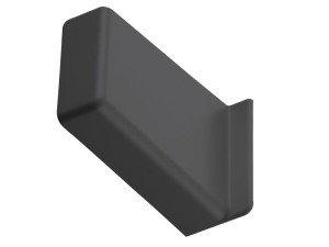 CAM-806 Zaślepka do zawieszki kolor Czarny LEWA