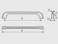 GAMET Uchwyt (UU 05L36) rysunek