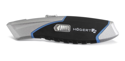 HOGERT-Nóż z ostrzem trapezowym 19mm, stal SK5