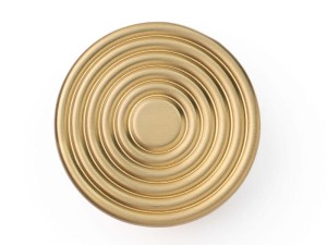 SYSTEM Gałka ryflowana SY 4823.0016.GB złoty szczotkowany