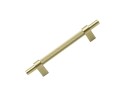 SYSTEM uchwyt 8772.BB złoty mosiądz 128mm