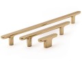 SYSTEM Uchwyt ryflowany T-BAR 4728.0016.GL złoty chrom