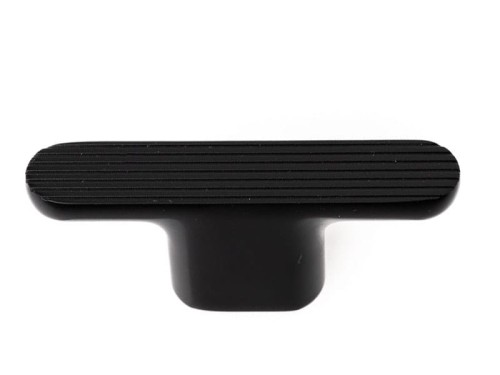 SYSTEM Uchwyt ryflowany T-BAR 4728.0016.AL6 czarny mat