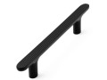 SYSTEM Uchwyt ryflowany 4744.AL6 czarny mat 128mm