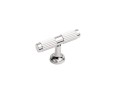SYSTEM Gałka ryflowana T-BAR 8998.0008.CR chrom połysk