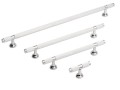 SYSTEM Gałka ryflowana T-BAR 8998.0008.CR chrom połysk