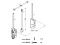 SEVROLL Pantograf Royal 564-764mm
