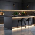 Profil LED DL FLOORLINE cokołowy 2m Czarny