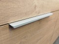 Uchwyt krawędziowy AK06 Zaoblony Aluminium