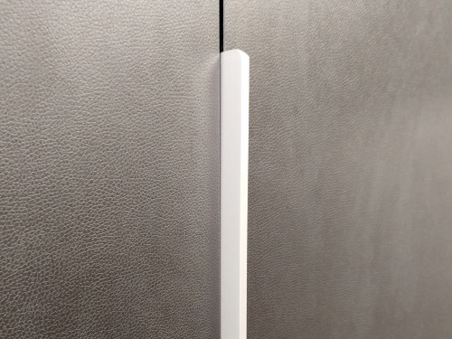 Uchwyt krawędziowyAK06 Zaoblony Aluminium L-1000