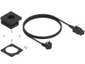 BLUM-AMPEROS Gniazdo+przewód ESS.B01FA Czarny Mat