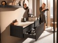 BLUM-AMPEROS Gniazdo+przewód ESS.B01FA Czarny Mat