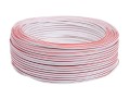 Przewód 1 mb przekrój 2x0,50mm Biały