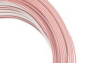 Przewód 1 mb przekrój 2x0,50mm Biały