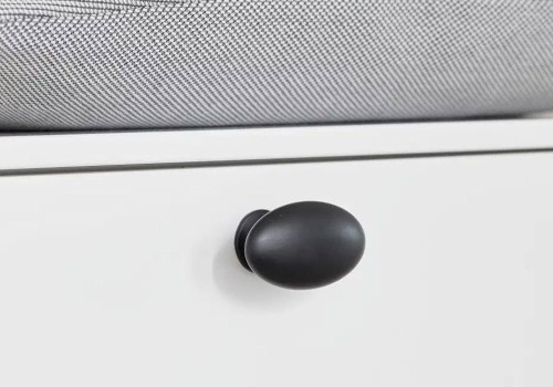 FURNIPART Gałka OVAL SIMPLE 60 czarny