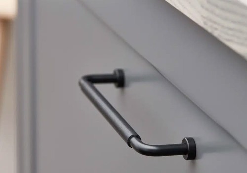 FURNIPART Uchwyt LOUNGE 160/174 czarny skórzany