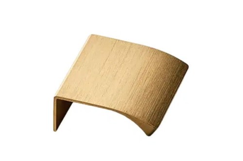FURNIPART uchwyt krawędziowy EDGE STRAIGHT 20/40 złoty szczotkowany