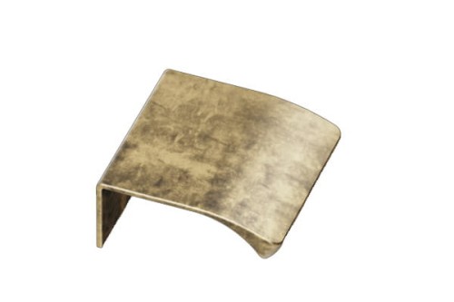 FURNIPART uchwyt krawędziowy EDGE STRAIGHT 20/40 mosiądz antyczny