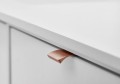 FURNIPART Uchwyt EDGE STRAIGHT 20/40 miedź