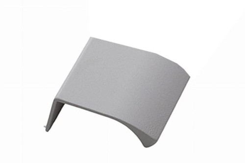 FURNIPART uchwyt krawędziowy EDGE STRAIGHT 20/40 jasny szary
