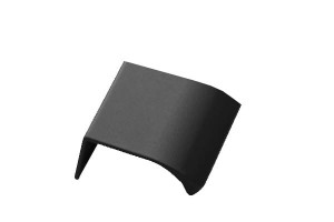 FURNIPART uchwyt krawędziowy EDGE STRAIGHT 20/40 czarny