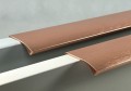 FURNIPART Uchwyt EDGE STRAIGHT 320/350 miedź