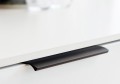 FURNIPART Uchwyt EDGE STRAIGHT  czarny mat