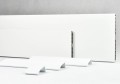 FURNIPART Uchwyt EDGE STRAIGHT biały mat