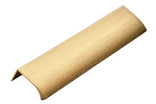 FURNIPART uchwyt krawędziowy EDGE STRAIGHT 60/100 złoty szczotkowany
