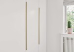 FURNIPART uchwyt krawędziowy EDGE STRAIGHT 960/1200 złoty szczotkowany