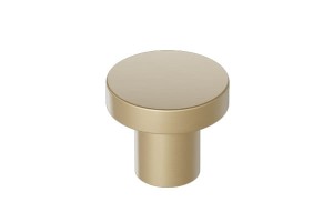 FURNIPART Gałka DOT szczotkowany mosiądz fi30