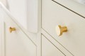 FURNIPART Gałka DOT polerowany mosiądz fi30