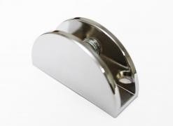 SISO-podpórka półki szklanej HALF-MOON 4-8mm.Cr.