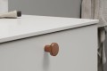 FURNIPART Gałka DOT miedź szczotkowana fi30
