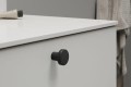 FURNIPART Gałka DOT czarny mat fi30