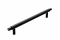 FURNIPART Uchwyt MANOR czarny mat  128mm