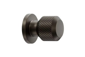 FURNIPART Gałka MANOR ROUND brązowy mat fi25