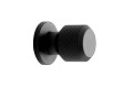 FURNIPART Gałka MANOR ROUND czarny mat fi25