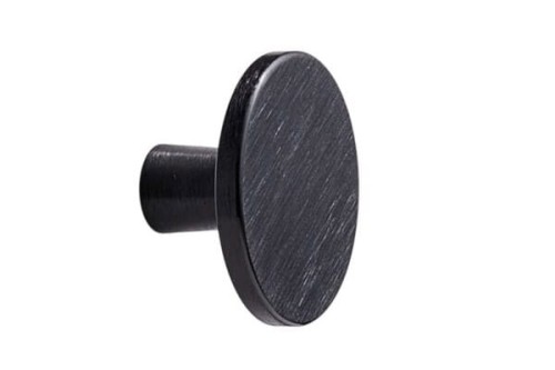 FURNIPART Gałka PLATO czarny mat fi42
