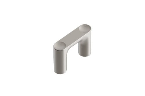 FURNIPART Uchwyt PUNTO matowy nikiel 32/44