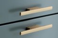 FURNIPART Uchwyt Tau 32/126 mosiądz wszczotkowany